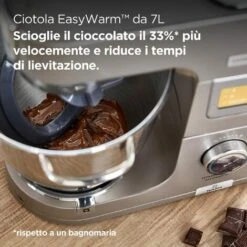 Kenwood KWL90.034SI Impastatrice Planetaria Titanium Chef Patissier XL Con Ciotola EasyWarm Da 7L, Bilancia Integrata E Frullatore, Illuminazione In Ciotola, 10 ANNI DI GARANZIA SUL MOTORE, SIlver 10 Kenwood KWL90.034SI Impastatrice Planetaria Titanium Chef Patissier XL Con Ciotola EasyWarm Da 7L, Bilancia Integrata E Frullatore, Illuminazione In Ciotola, 10 ANNI DI GARANZIA SUL MOTORE, SIlver -Elettrodomestici Negozio 89659452 4