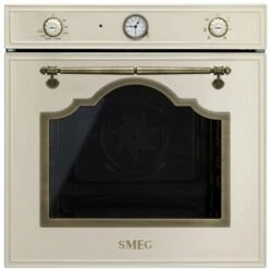 Smeg Forno Ventilato 60cm Panna Estetica Cortina Classe A-10%