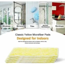 Set Di 4 Panni In Microfibra Wv Per Lavavetri Karcher Wv 2 Plus N, Wv 2 Premium, Wv 5 Plus N, Wv 5 Premium, Wv6 Plus -Elettrodomestici Negozio 89813926 2