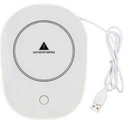 Scaldatazze USB Con Sensore Di Gravità Interruttore Inverno 55°C Temperatura Costante Scaldatazze Da Caffè Scaldatazze Elettrico Da Tavolo Per Caffè Latte Tè Acqua Ufficio Uso Domestico Spegnimento Au