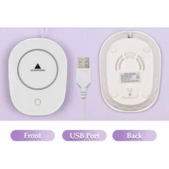 Scaldatazze USB Con Sensore Di Gravità Interruttore Inverno 55°C Temperatura Costante Scaldatazze Da Caffè Scaldatazze Elettrico Da Tavolo Per Caffè Latte Tè Acqua Ufficio Uso Domestico Spegnimento Au -Elettrodomestici Negozio 89822202 3