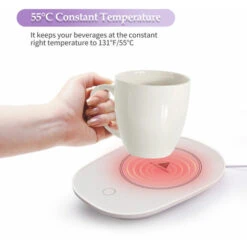 Scaldatazze USB Con Sensore Di Gravità Interruttore Inverno 55°C Temperatura Costante Scaldatazze Da Caffè Scaldatazze Elettrico Da Tavolo Per Caffè Latte Tè Acqua Ufficio Uso Domestico Spegnimento Au -Elettrodomestici Negozio 89822202 5