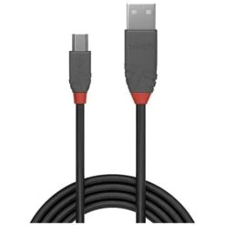 LINDY - Cavo Da USB A Micro USB 2.0 A/B, Linea Anthra 0,5 Metri, Trasferimento Dati A 480 Mbps, Cavo Di Ricarica, Compatibile Con TV, Monitor, Tablet, Laptop, Laptop, Laptop, 10 Anni Di Garanzia -Elettrodomestici Negozio 90642169 3