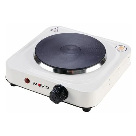 Buck Muvip Fornello Elettrico 1 Piastra 1000w - 5 Livelli Di Potenza - Termostato Con Sistema Di Sicurezza 3 Buck Muvip Fornello Elettrico 1 Piastra 1000w - 5 Livelli Di Potenza - Termostato Con Sistema Di Sicurezza