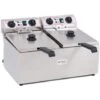 Friggitrice Elettrica Professionale 13+13 Litri Doppia Vasca In Acciaio Inox Per Pub Bar Ristoranti Da Banco -Elettrodomestici Negozio 91343477 1