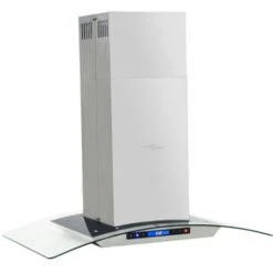 Cappa A Isola 90cm Con Display LCD E Sensore Touch 756 M³/h LED VidaXL -Elettrodomestici Negozio 9182066 4