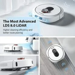 Roidmi EVA Base Cleaning Robot (Bianco) 10 Roidmi EVA Base Cleaning Robot (Bianco) -Elettrodomestici Negozio 91927111 4