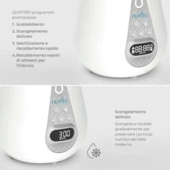 Nuvita Scaldabiberon Digitale Con Funzione Sterilizzatore -Elettrodomestici Negozio 91927672 3