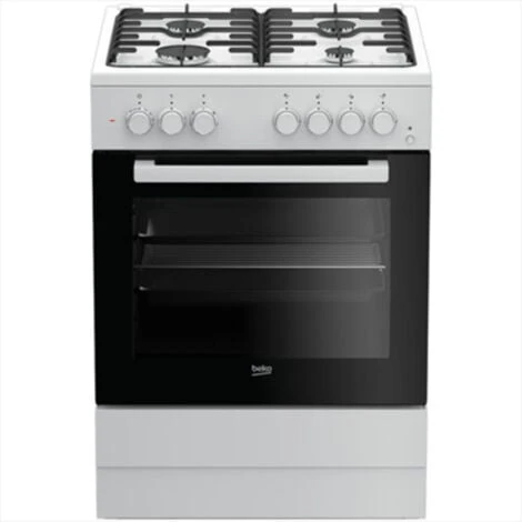 Beko FSE62110DW Cucina Piano Cottura Gas Bianco A 3 Beko FSE62110DW Cucina Piano Cottura Gas Bianco A