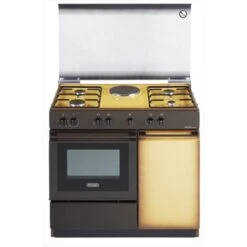 DeLonghi De’Longhi SEK 8541 N ED Cucina Piano Cottura Ceramica Marrone, Giallo A