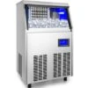 VEVOR Macchina Elettrica Per Cubetti Di Ghiaccio Commerciale Produttivita 50kg/24h, Macchina Da Terra Per Cubetti Ghiaccio Commerciale Con Schermo LCD In Acciaio Inox, Macchina Per Ghiaccio Da Cucina -Elettrodomestici Negozio 92083053 1