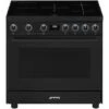 Smeg C91IEA9 Estetica Mista Cucina Con Piano A Induzione E Forno Elettrico Termoventilato 5 Zone Classe Energetica A 90x60 Cm Antracite 1 Smeg C91IEA9 Estetica Mista Cucina Con Piano A Induzione E Forno Elettrico Termoventilato 5 Zone Classe Energetica A 90x60 Cm Antracite -Elettrodomestici Negozio 92473232 1