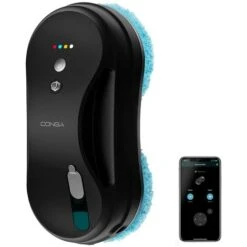 Cecotec Robot Per La Pulizia Delle Finestre Con APP Conga Windroid 880 SprayWater Connected T. Funzione 3 In 1: Spruzzare, Pulire E Asciugare, Spray Liquido Incorporato, 4 Programmi
