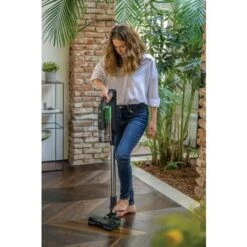 Hoover HF9 Aspirapolvere Senza Filo Con Anti-Twist ™, 350W, Autonomia 60 Min, Doppia Batteria, Spazzola Antigroviglio, Display Led, Verde/Grigio, Garanzia 5 Anni -Elettrodomestici Negozio 92953885 4