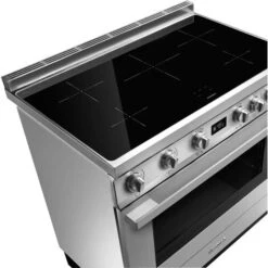 Smeg Cucina Elettrica Portofino CPF9IPYW 90 Cm Giallo -Elettrodomestici Negozio 93933211 4