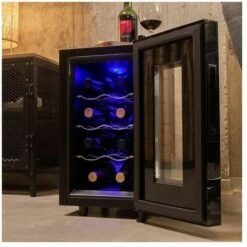 Cecotec Cantinetta Bolero Grandsommelier 820 Coolcrystal Nero -Elettrodomestici Negozio 93933555 3