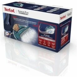 Tefal EasyGliss Plus FV5737 Ferro Da Stiro A Secco E A Vapore Durilium 2500W Turchese/Bianco -Elettrodomestici Negozio 93963584 5