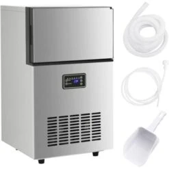 Macchina Per Ghiaccio Da 420 W Argento 45 Kg / 24 H VidaXL