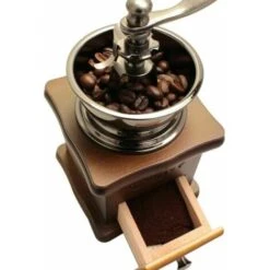 Macinino Manuale Per Chicchi Di Caffè, Spezie, Erbe, Stile Vintage, Macinino In Legno, Macinino Per Chicchi Di Caffè, Macchina Per Nodi, Macinino Per Cereali, Regalo Per Gli Amanti, -Elettrodomestici Negozio 94166539 3