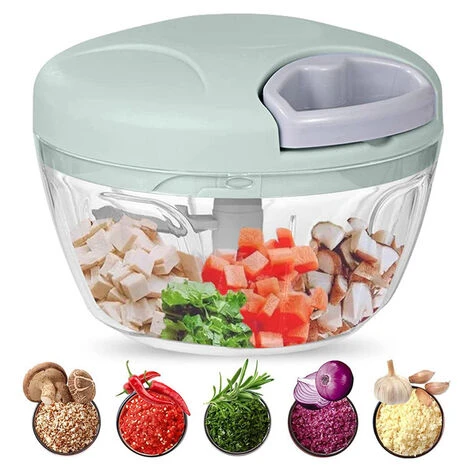 Tritatutto Manuale , 500ml 3 Lame In Acciaio Inossidabile, Tritatutto Per Cipolle Da Cucina Tritatutto Per Verdure, Carne, Cipolla, Aglio, Macinazione Di Alimenti Per Bambini 3 Tritatutto Manuale , 500ml 3 Lame In Acciaio Inossidabile, Tritatutto Per Cipolle Da Cucina Tritatutto Per Verdure, Carne, Cipolla, Aglio, Macinazione Di Alimenti Per Bambini