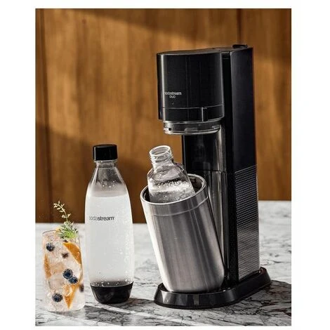 Gasatore Acqua Sodastream Duo Nero Con Doppia Bottiglia In Vetro E PET - 2270148 7 Gasatore Acqua Sodastream Duo Nero Con Doppia Bottiglia In Vetro E PET - 2270148 - immagine 5