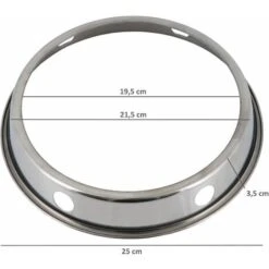 Mahlzeit Anello Wok In Acciaio Inox Ø 19,5 Cm Anello Wok Per Wok Con Base Tonda 9 Mahlzeit Anello Wok In Acciaio Inox Ø 19,5 Cm Anello Wok Per Wok Con Base Tonda -Elettrodomestici Negozio 94789893 4