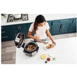 Ninja OL650EU Apparecchio Multi-Cottura 7.5 Litri 1760W Nero/Acciaio Inossidabile 11 Ninja OL650EU Apparecchio Multi-Cottura 7.5 Litri 1760W Nero/Acciaio Inossidabile -Elettrodomestici Negozio 94902033 5