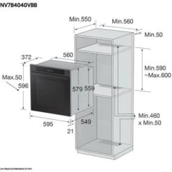 Samsung NV7B4040VBB/U5 Forno 76 L 2950 W A+ Nero 9 Samsung NV7B4040VBB/U5 Forno 76 L 2950 W A+ Nero -Elettrodomestici Negozio 94916506 4