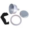 Trade Shop - Kit 4pz Ricambi Filtro Guarnizione Manico Imbuto Caffettiera Moka Misura 1 Tazza 1 Trade Shop - Kit 4pz Ricambi Filtro Guarnizione Manico Imbuto Caffettiera Moka Misura 1 Tazza -Elettrodomestici Negozio 95106707 1