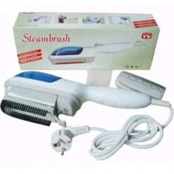 Trade Shop - Ferro Da Stiro A Vapore Verticale Da Viaggio Spazzola Levapelucchi Portatile