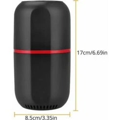 Macinacaffè Elettrico Da 150 W, Macinacaffè, Capacità 120 G, Con Spazzola Per La Pulizia, Cucchiaio 2 In 1 E Pressino (nero) -Elettrodomestici Negozio 96191284 5