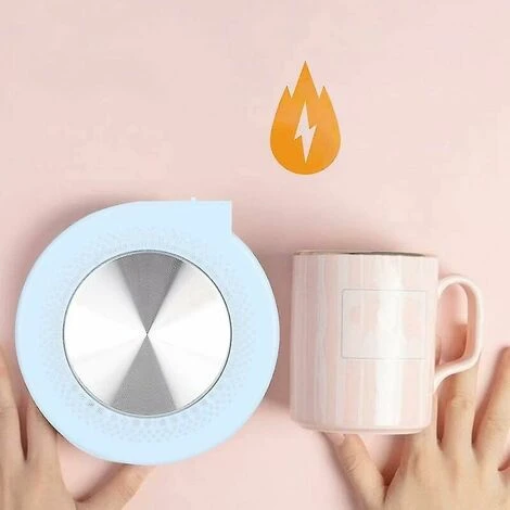 Tappetino Riscaldante Per Tazza USB, Scaldatazze Da Caffè Per Isolamento Termico USB Per Ufficio/casa/ufficio (blu) 7 Tappetino Riscaldante Per Tazza USB, Scaldatazze Da Caffè Per Isolamento Termico USB Per Ufficio/casa/ufficio (blu) - immagine 5