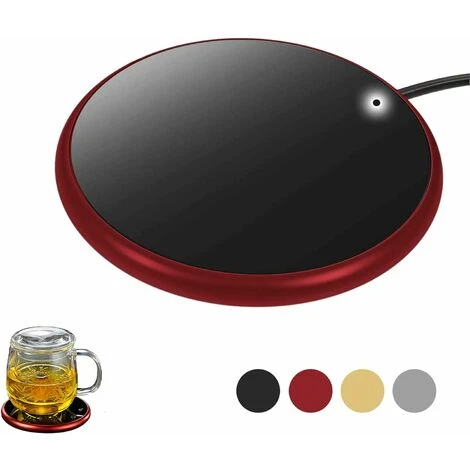 Scaldatazze LITZEE, Scaldatazze, Scaldatazze USB, Scaldatazze Da Tavolo Portatile, Per Scaldatazze Per Cacao, Tè, Latte, Bevande, Per Regali Di Caffè。 Rosso Cina 3 Scaldatazze LITZEE, Scaldatazze, Scaldatazze USB, Scaldatazze Da Tavolo Portatile, Per Scaldatazze Per Cacao, Tè, Latte, Bevande, Per Regali Di Caffè。 Rosso Cina