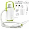 COSTWAY 1000W Pulitore A Vapore Multiuso, Macchina A Vapore Portatile Con 10 Accessori Serbatoio Da 300 Ml, Pulizia A Vapore Con Tubo Flessibile Per Cucina Bagno Finestre (Verde)