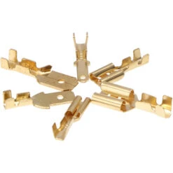 600 PZ 2.8/4.8/6.3mm Maschio Femmina Connettori A Forcella Assortiti Isolati Connettori Elettrici Terminali A Crimpare Con Scatola Di Immagazzinaggio Portatile -Elettrodomestici Negozio 96717443 5