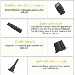 Aspirapolvere Per Auto Senza Fili, Aspirapolvere Portatile Per Auto, Aspirapolvere A Batteria, Soffiatore Di Polvere Elettrico, Per PC, Scheda Grafica, Elettronica, Divano 9 Aspirapolvere Per Auto Senza Fili, Aspirapolvere Portatile Per Auto, Aspirapolvere A Batteria, Soffiatore Di Polvere Elettrico, Per PC, Scheda Grafica, Elettronica, Divano -Elettrodomestici Negozio 96788224 3