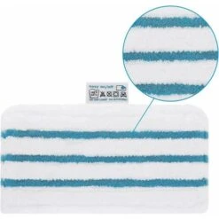 Set Di 6 Microfibre Lavabili Per Scopa A Vapore Black & Decker FSMP20, FSMH1321JMD, FSM1500, FSM1600, FSM1610, FSM1620, FSM1621, FSM1630, FSMH162 -Elettrodomestici Negozio 97073607 3