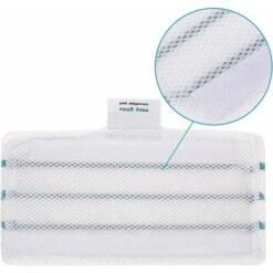 Set Di 6 Microfibre Lavabili Per Scopa A Vapore Black & Decker FSMP20, FSMH1321JMD, FSM1500, FSM1600, FSM1610, FSM1620, FSM1621, FSM1630, FSMH162 -Elettrodomestici Negozio 97073607 4