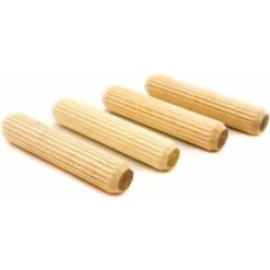 Confezione Da 400 Tasselli In Legno Da 8 Mm X 40 Mm - Tassello In Legno Massello Di Faggio Ideale Per ITesa Per La Lavorazione Del Legno - Adatto Per Maschera Di Foratura/guida Di Foratura. -Elettrodomestici Negozio 97076843 5