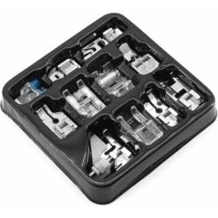 11 Set Di Piedini Per Macchine Da Cucire Domestiche Per Accessori Per Macchine Da Cucire Domestiche Brother Singer Toyota -Elettrodomestici Negozio 98120624 4