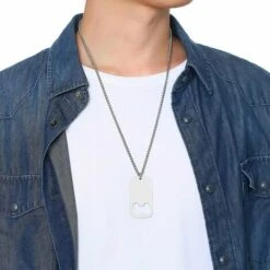Collana Con Pendente A Cavatappi Da Birra In Acciaio Inossidabile Per Cavatappi Da Uomo, Kueatily 11 Collana Con Pendente A Cavatappi Da Birra In Acciaio Inossidabile Per Cavatappi Da Uomo, Kueatily -Elettrodomestici Negozio 98385444 5
