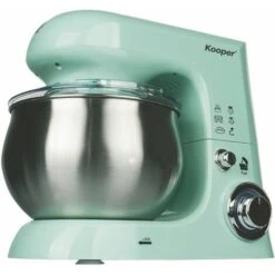 Planetaria Impastatrice Ciotola Removibile In Acciaio Con 3 Accessori 6 Velocità 5l 1300W Atena