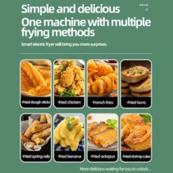 Friggitrice Elettrica Domestica 220V / 1000W Riscaldatore Automatico Incorporato In Acciaio Inossidabile Da 2,5 Litri You Tiao Macchina Per Patatine Fritte -Elettrodomestici Negozio 98707047 5