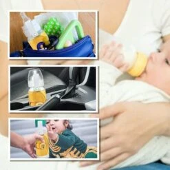 Scaldabiberon Da 1 Pz, Scaldabiberon USB Portatile Da Viaggio Termostato Per Riscaldamento Copertura Per La Cura Del Bambino (senza Biberon, Verde) -Elettrodomestici Negozio 98708617 4