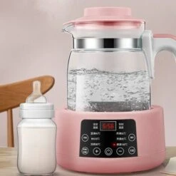 Scaldabiberon Digitale Scaldabiberon Digitale Con Timer Sterilizzatore A Vapore Digitale ， Verde -Elettrodomestici Negozio 98716718 2