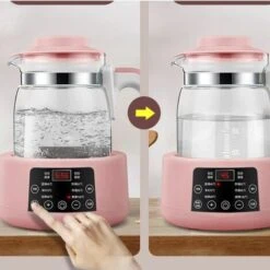 Scaldabiberon Digitale Scaldabiberon Digitale Con Timer Sterilizzatore A Vapore Digitale ， Verde -Elettrodomestici Negozio 98716718 3