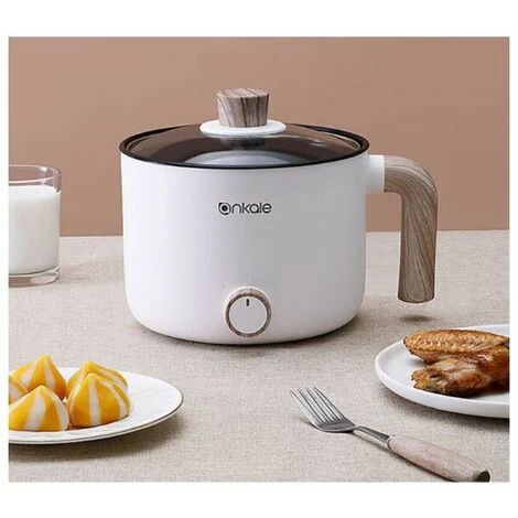 Fornello Di Riso Multifunzionale Piccolo In Acciaio Inossidabile Da 1,5 Litri / Fornello Di Riso Portatile Da Studio / Hotel, (gabbia A Scala In Plastica) 4 Fornello Di Riso Multifunzionale Piccolo In Acciaio Inossidabile Da 1,5 Litri / Fornello Di Riso Portatile Da Studio / Hotel, (gabbia A Scala In Plastica) - immagine 2