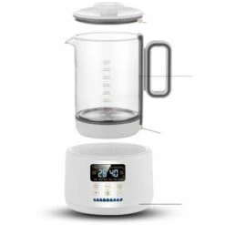 Scaldalatte A Temperatura Costante Da 1,5 Litri Di Grande Capacità, Riscaldamento Elettrico, Pentola Per La Salute, Bollitore Per Balsamo Per Latte Per Bambini Tre In Uno ， Verde -Elettrodomestici Negozio 98722480 2