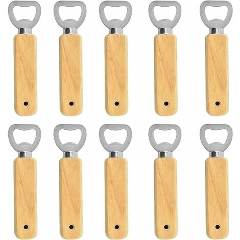 Apribottiglie Apribottiglie, 10 Pezzi Apribottiglie Per Birra Con Manico In Legno Apribottiglie Portatile Durevole In Legno Naturale 3 Apribottiglie Apribottiglie, 10 Pezzi Apribottiglie Per Birra Con Manico In Legno Apribottiglie Portatile Durevole In Legno Naturale