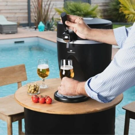 CONTINENTAL EDISON Distributore Di Birra 5L MB5B3 - Nero 6 CONTINENTAL EDISON Distributore Di Birra 5L MB5B3 - Nero - immagine 4